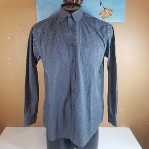 Paul Smith Plaids Gray Men Casual Shirt Siz15.5 39